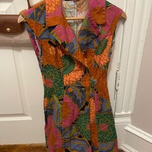 FARM Rio Multicolor Floral Romper Dress